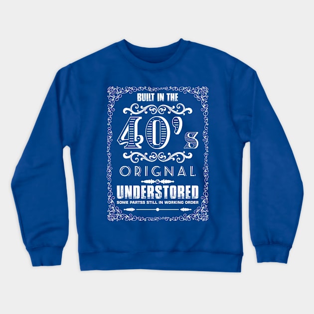 Built in 40's orignal and understored some part still in working order Crewneck Sweatshirt by variantees